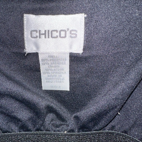 Chico’s Black Velvet Cami - Picture 3 of 6